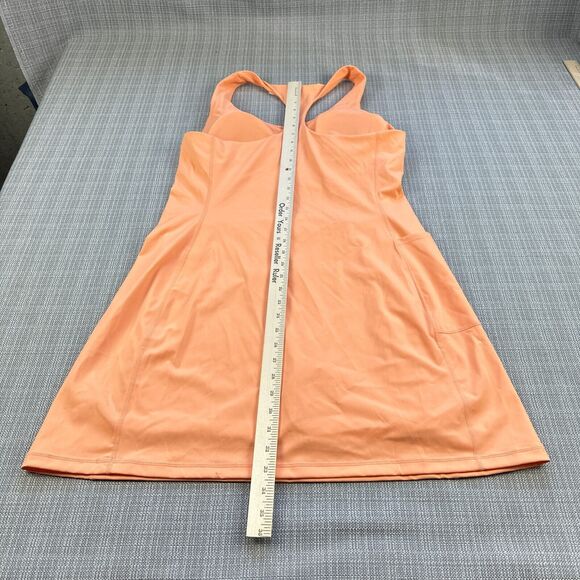 Sweaty Betty Dress Womens 12 Power Workout Inner Shorts Orange Removable Cups - Picture 10 of 13